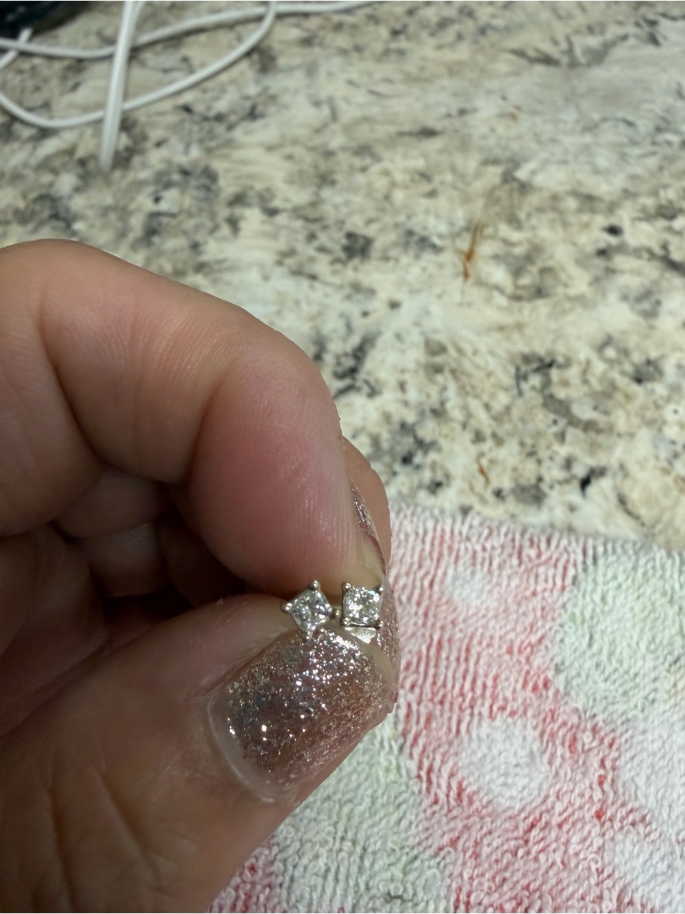 Real Diamond earrrings